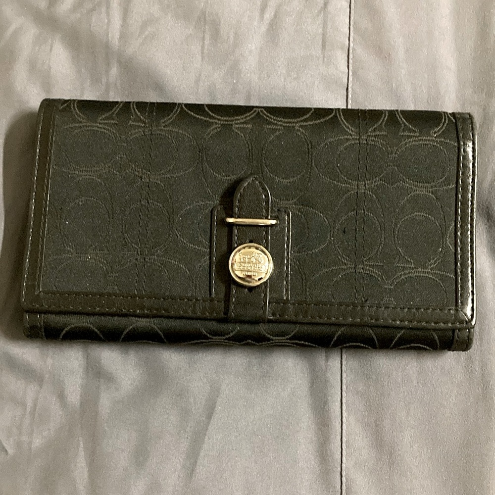 Coach Signature Large Wallet